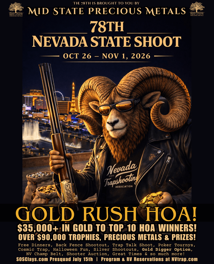 78th Nevada State Shoot — Gold Rush HOA — Oct 26 – Nov 1, 2026