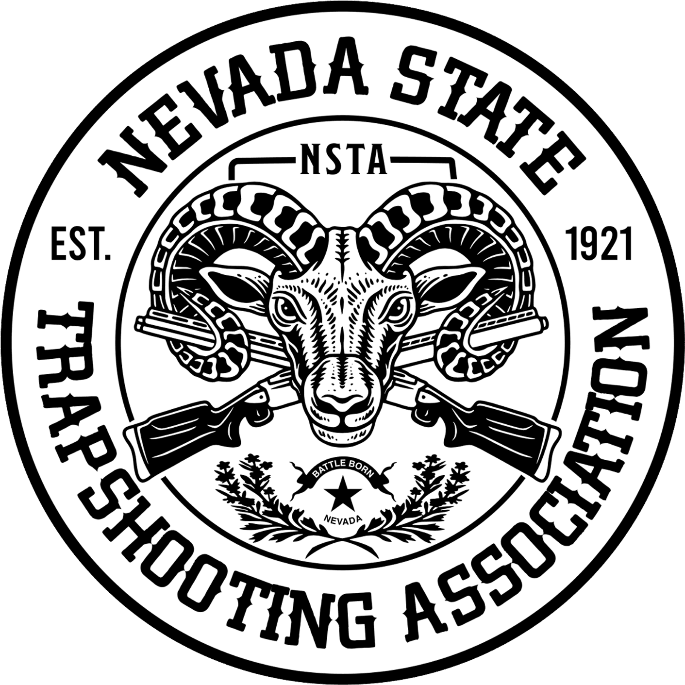 Nevada State Trapshooting Association seal